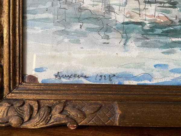 FRANK WILL BOGGS AUXERRE AQUARELLE – Image 6