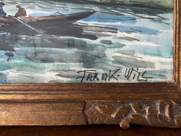 FRANK WILL BOGGS AUXERRE AQUARELLE – Image 7
