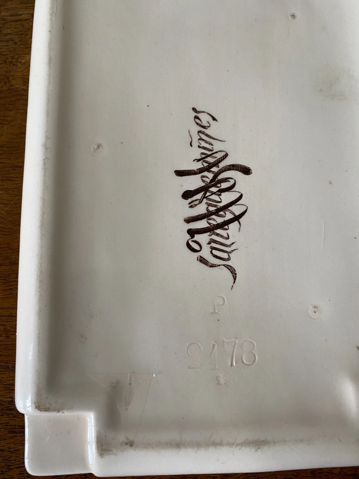 SARREGUEMINES BOITE DRAGEES FAIENCE EMAILLEE – Image 8