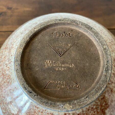 MARCEL GUILLARD VASE CERAMIQUE SIGNE – Image 7