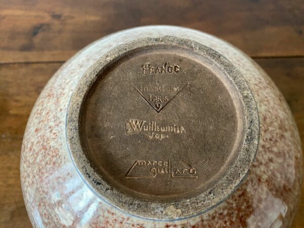 MARCEL GUILLARD VASE CERAMIQUE SIGNE – Image 7