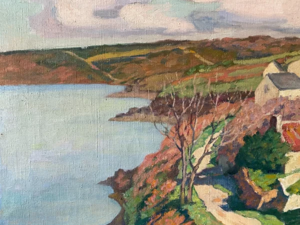 DABADIE COTE BRETONNE HUILE SIGNEE – Image 2