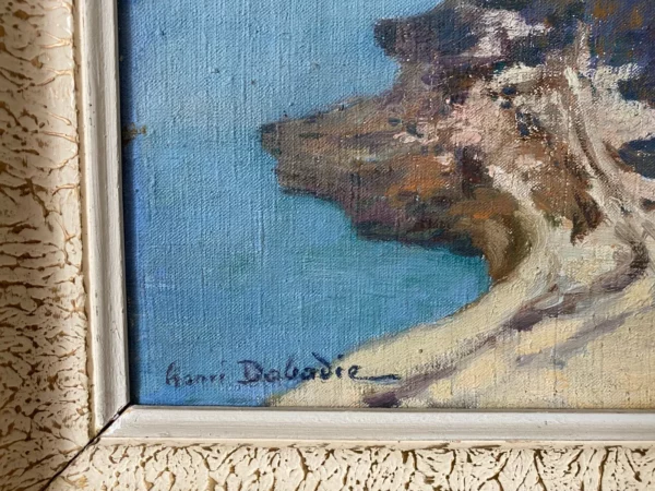 DABADIE COTE BRETONNE HUILE SIGNEE – Image 7