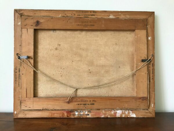 OLIVE VOILIERS MARTIGUES HUILE SUR TOILE – Image 7
