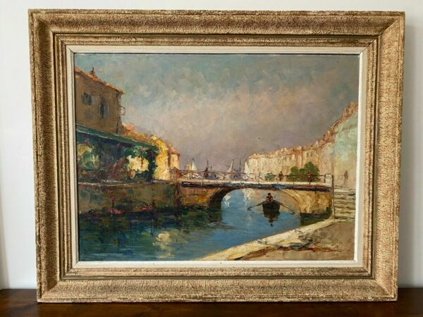 JOUVE JOUVEN CANAUX MARTIGUES HUILE