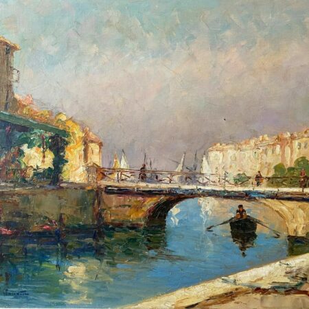 JOUVE JOUVEN CANAUX MARTIGUES HUILE – Image 2