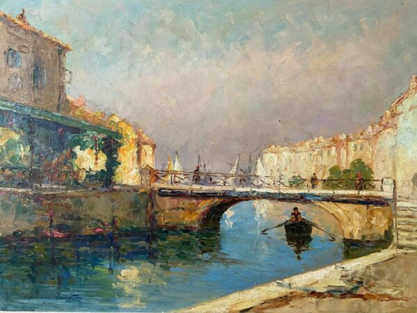 JOUVE JOUVEN CANAUX MARTIGUES HUILE – Image 2