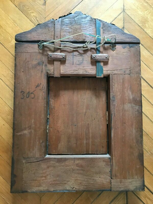MIROIR FRONTON NOYER LAITON LOUIS XIII XVIIEME – Image 4