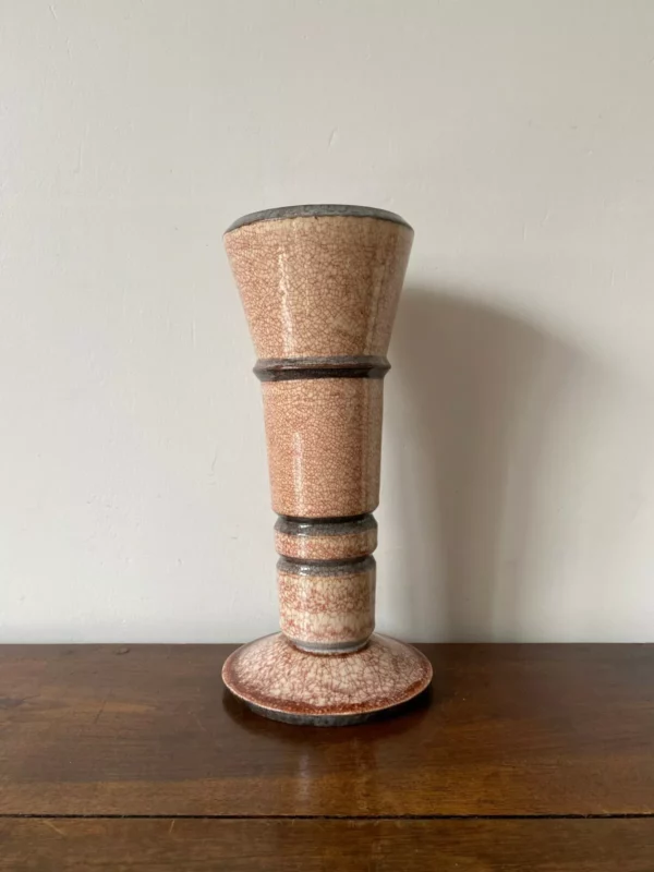 MARCEL GUILLARD VASE CERAMIQUE EMAILLEE SIGNE – Image 4