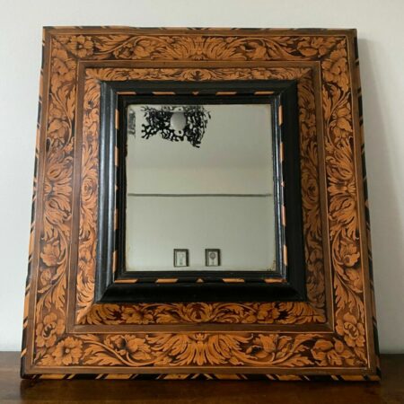 MIROIR MARQUETERIE HACHE GRENOBLE XVIIEME