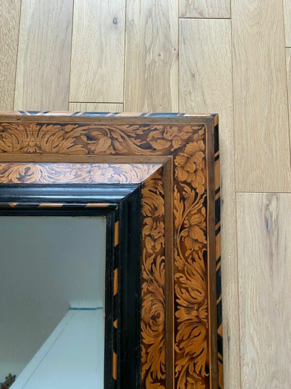 MIROIR MARQUETERIE HACHE GRENOBLE XVIIEME – Image 4