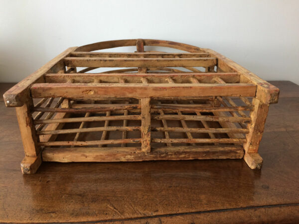 VERRIER EGOUTTOIR A VERRES NORMAND BOIS XIXEME – Image 5