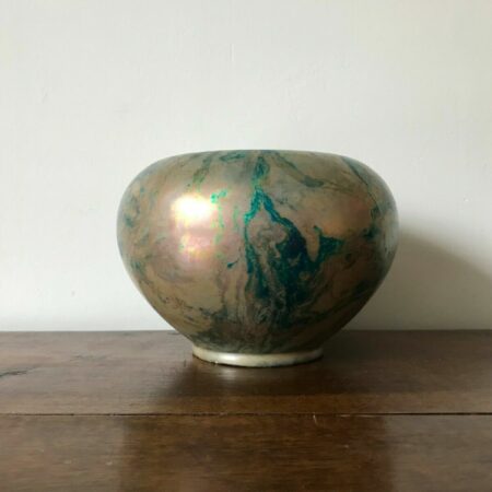 VILMOS ZSOLNAY PECS VASE PANSU CERAMIQUE – Image 2
