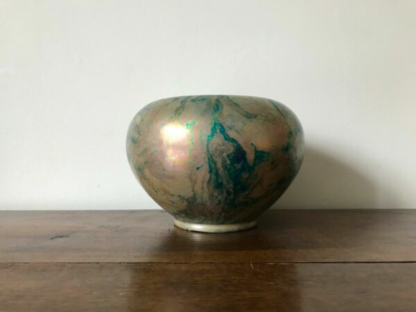 VILMOS ZSOLNAY PECS VASE PANSU CERAMIQUE – Image 2