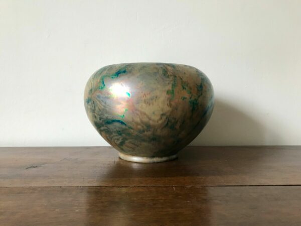VILMOS ZSOLNAY PECS VASE PANSU CERAMIQUE – Image 3