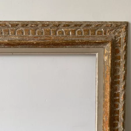 CADRE MONTPARNASSE BOIS SCULPTE CERUSE 12P – Image 3