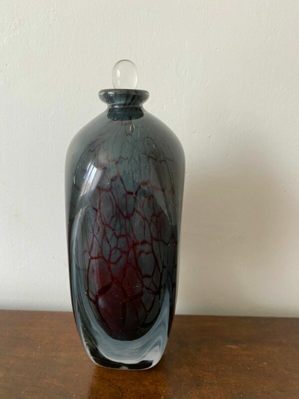 BEGOU VASE BOUTEILLE FLACON EN VERRE SOUFFLE – Image 2