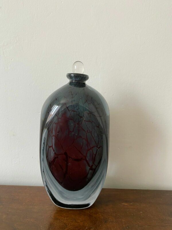 BEGOU VASE BOUTEILLE FLACON EN VERRE SOUFFLE – Image 3