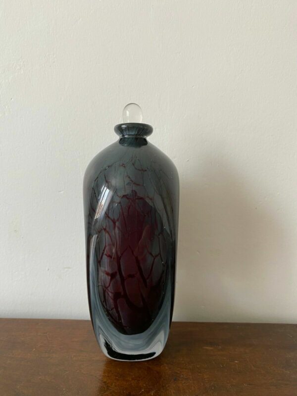 BEGOU VASE BOUTEILLE FLACON EN VERRE SOUFFLE – Image 4