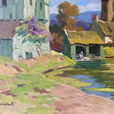 ESCHBACH HUILE SUR PANNEAU RIVIERE DORDOGNE – Image 4