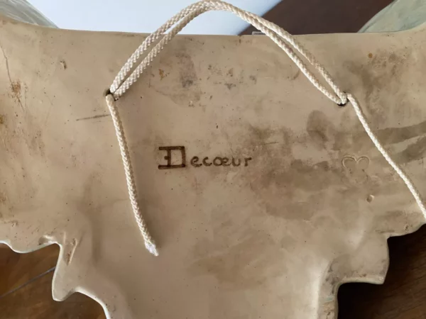 EMILE DECOEUR VASQUE D'APPLIQUE GRES EMAILLE – Image 9