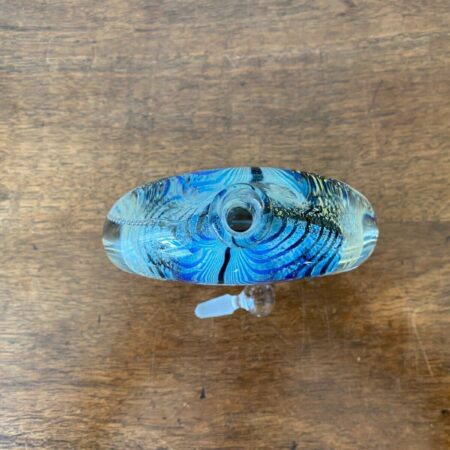 RASPAIL VERRERIE D'ALLEX FLACON VERRE SOUFFLE – Image 5