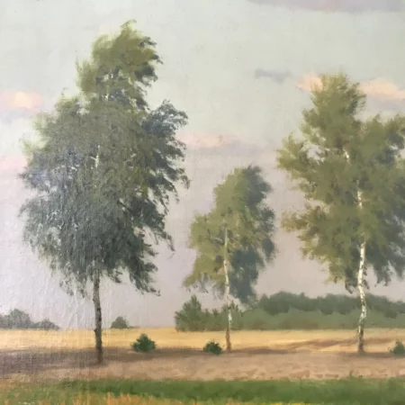 GRUBINSKI HUILE SUR TOILE CHAMPS FLEURI – Image 6