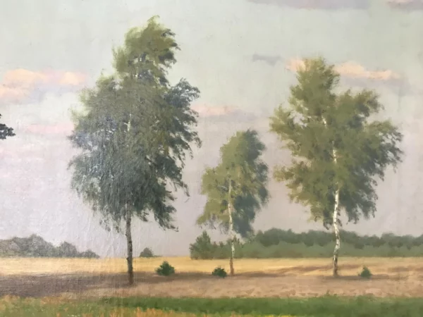 GRUBINSKI HUILE SUR TOILE CHAMPS FLEURI – Image 6