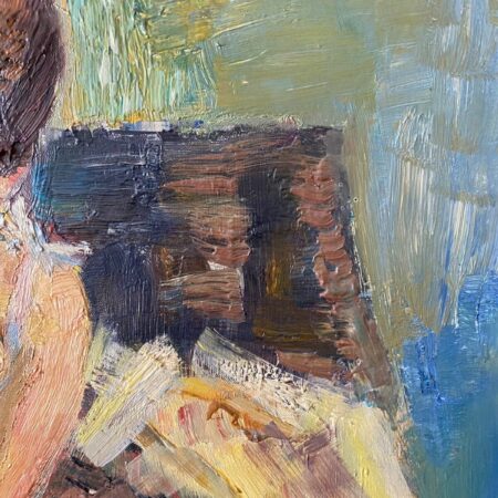 BERTHOMME-SAINT-ANDRE JEUNE FEMME HUILE – Image 4