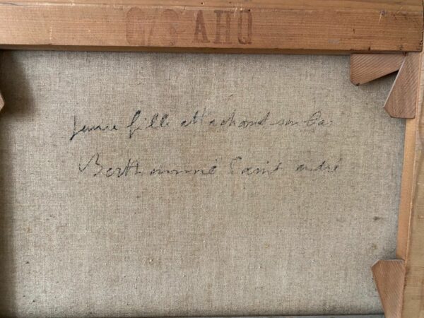 BERTHOMME-SAINT-ANDRE JEUNE FEMME HUILE – Image 10