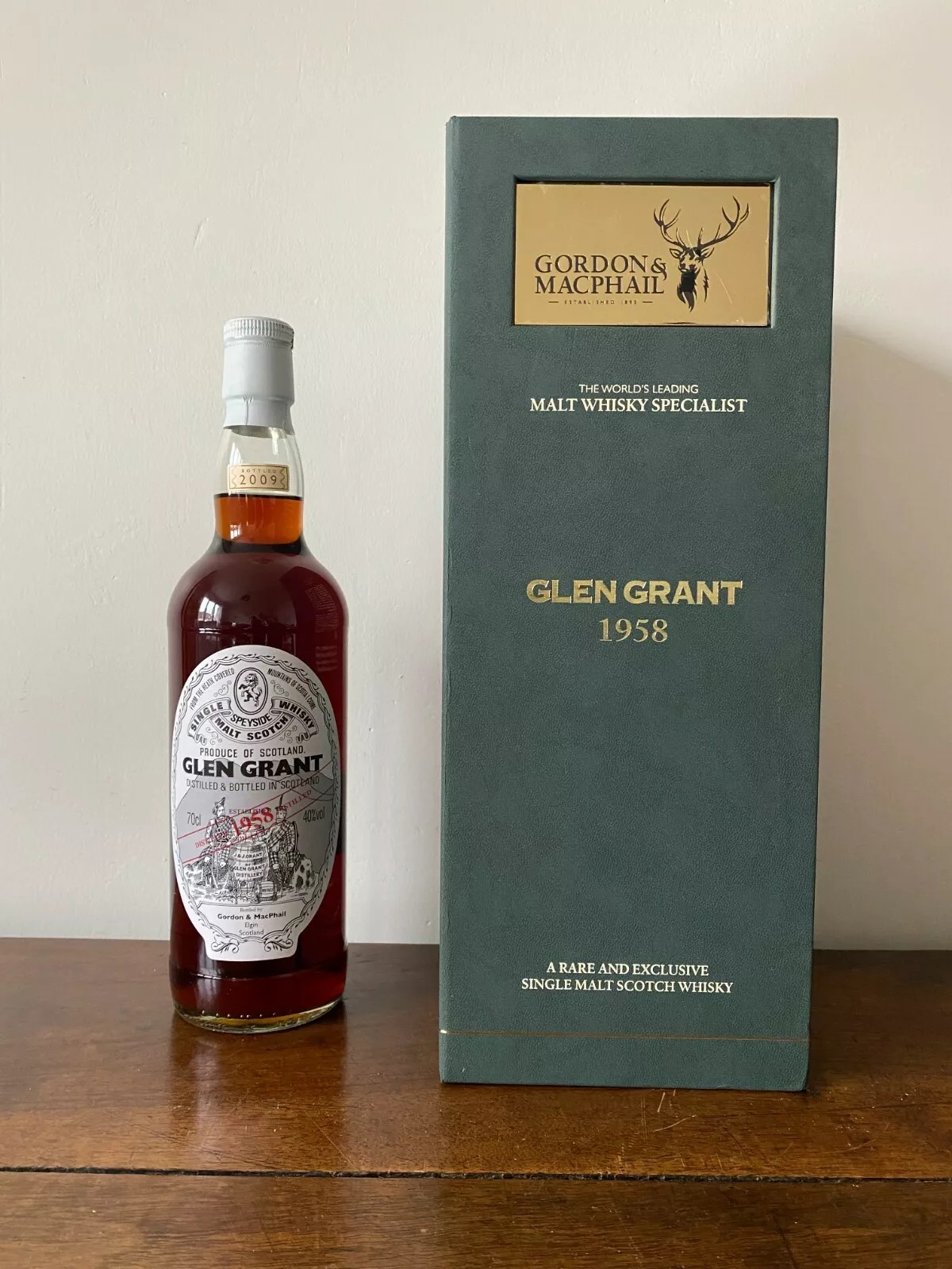 GLEN GRANT 50 ANS D'AGE Alc 44,5% 70CL