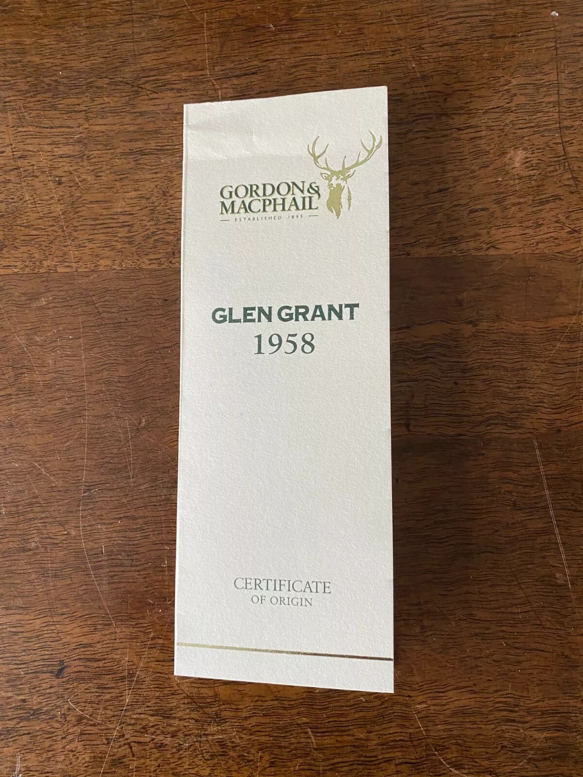 GLEN GRANT 50 ANS D'AGE Alc 44,5% 70CL – Image 5