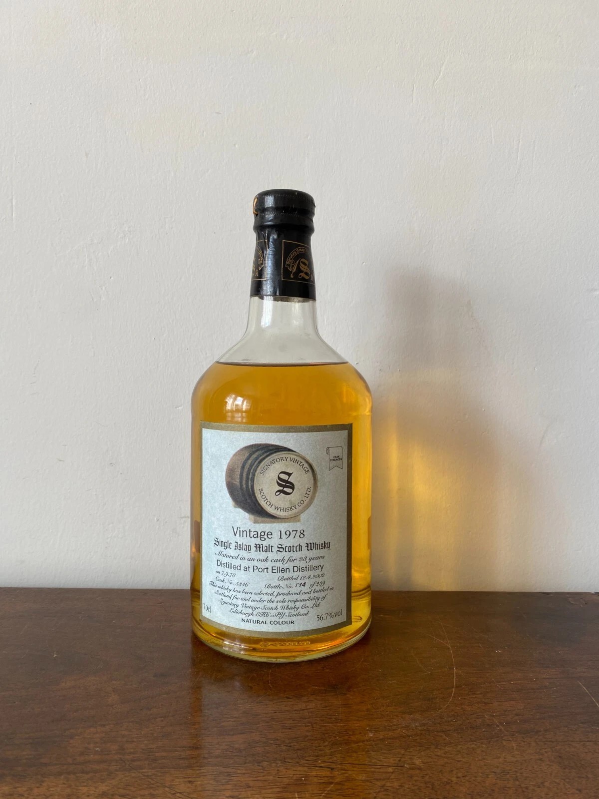 PORT ELLEN 23 ANS 1978 Alc 56,7% 70CL