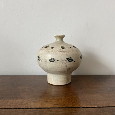 JACQUES BLIN VASE PIQUE FLEURS SIGNE – Image 3