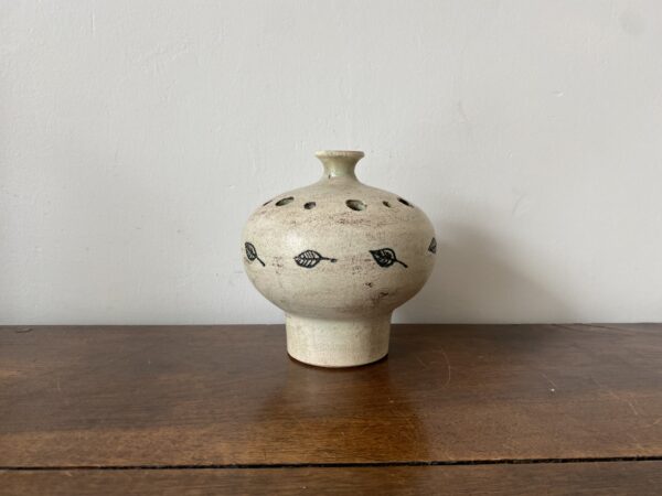 JACQUES BLIN VASE PIQUE FLEURS SIGNE – Image 3