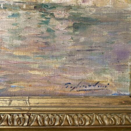 GAGLIARDINI VILLAGE PROVENCAL HUILE SUR TOILE – Image 3