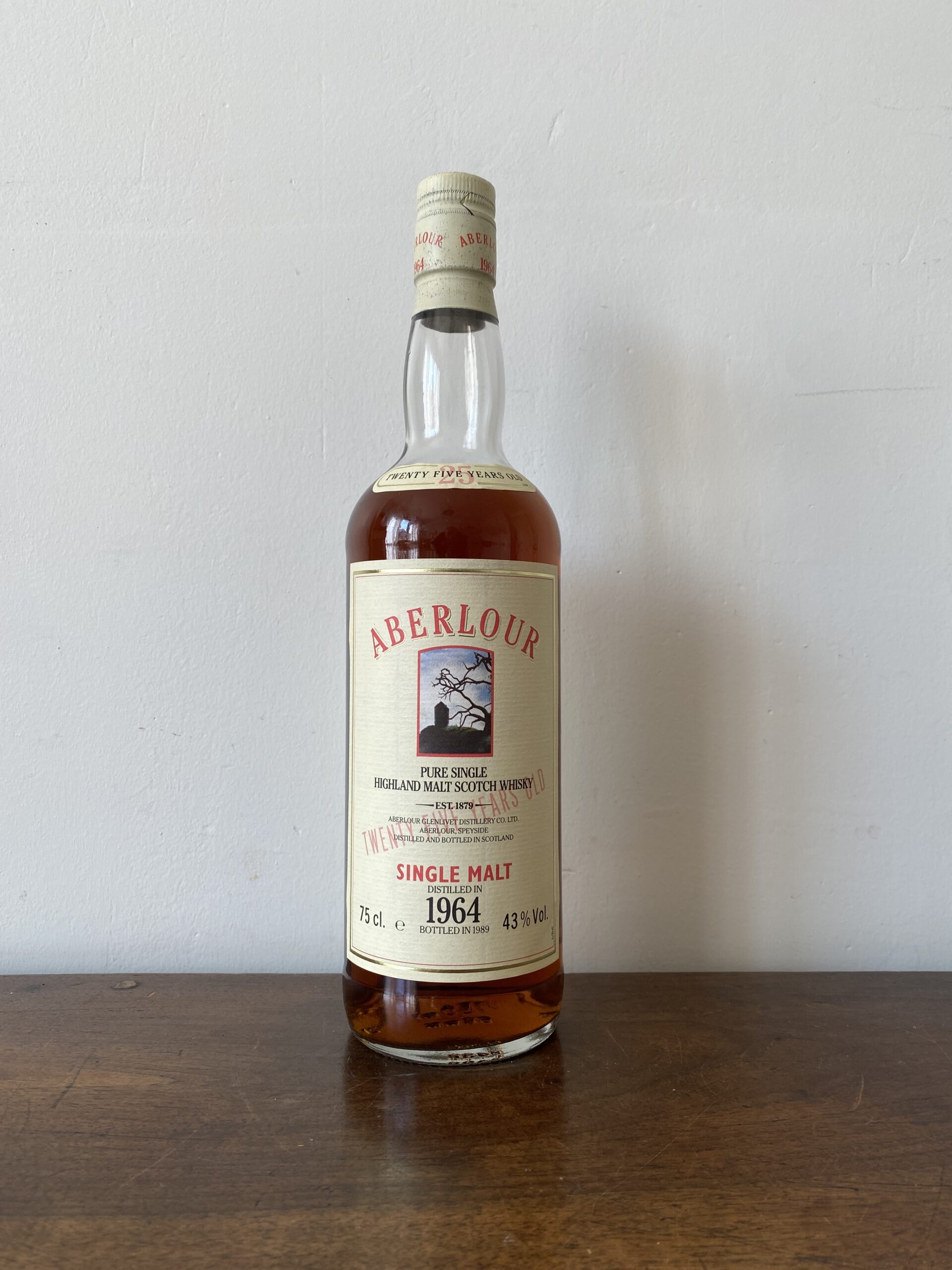 ABERLOUR 25 ANS 1964-1989 43% 70 CL – Image 3