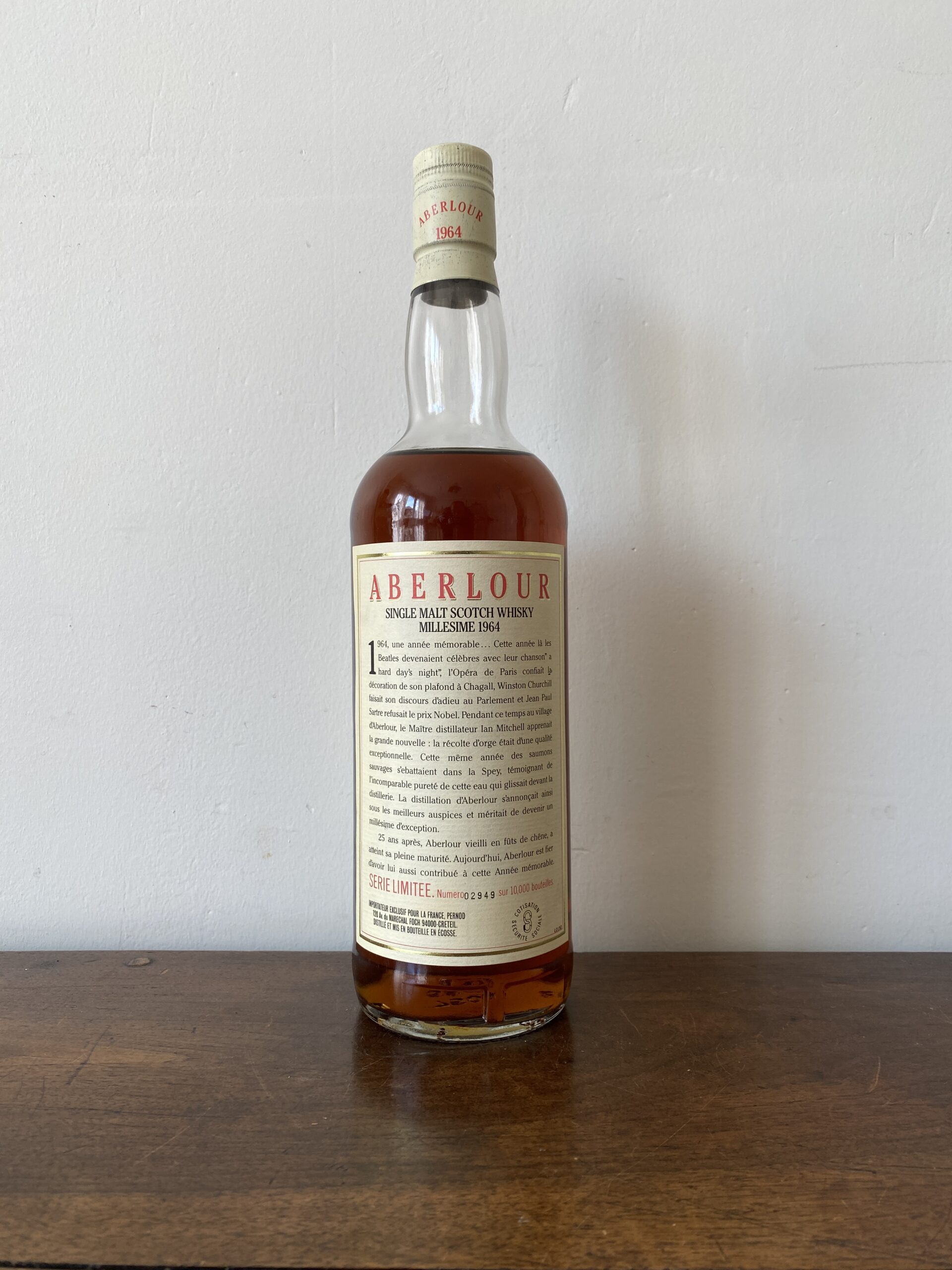 ABERLOUR 25 ANS 1964-1989 43% 70 CL – Image 5