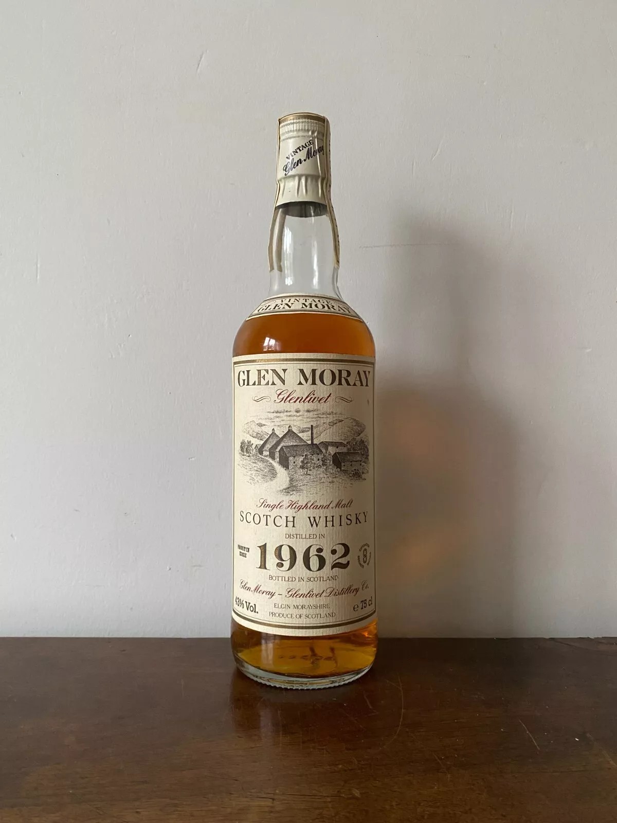 GLEN MORAY 24 ANS 1962 43% 75 CL – Image 3