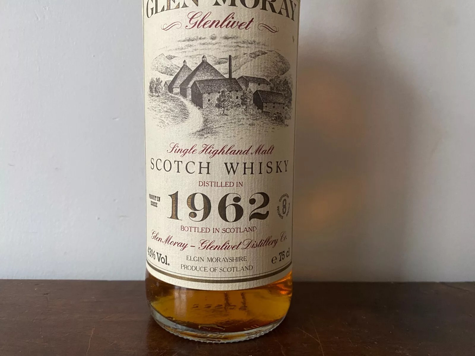 GLEN MORAY 24 ANS 1962 43% 75 CL – Image 4