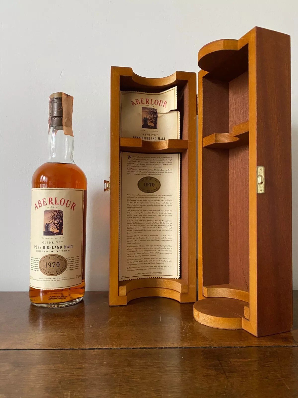 ABERLOUR 21 ANS 1970-1991 43% 70 CL – Image 2