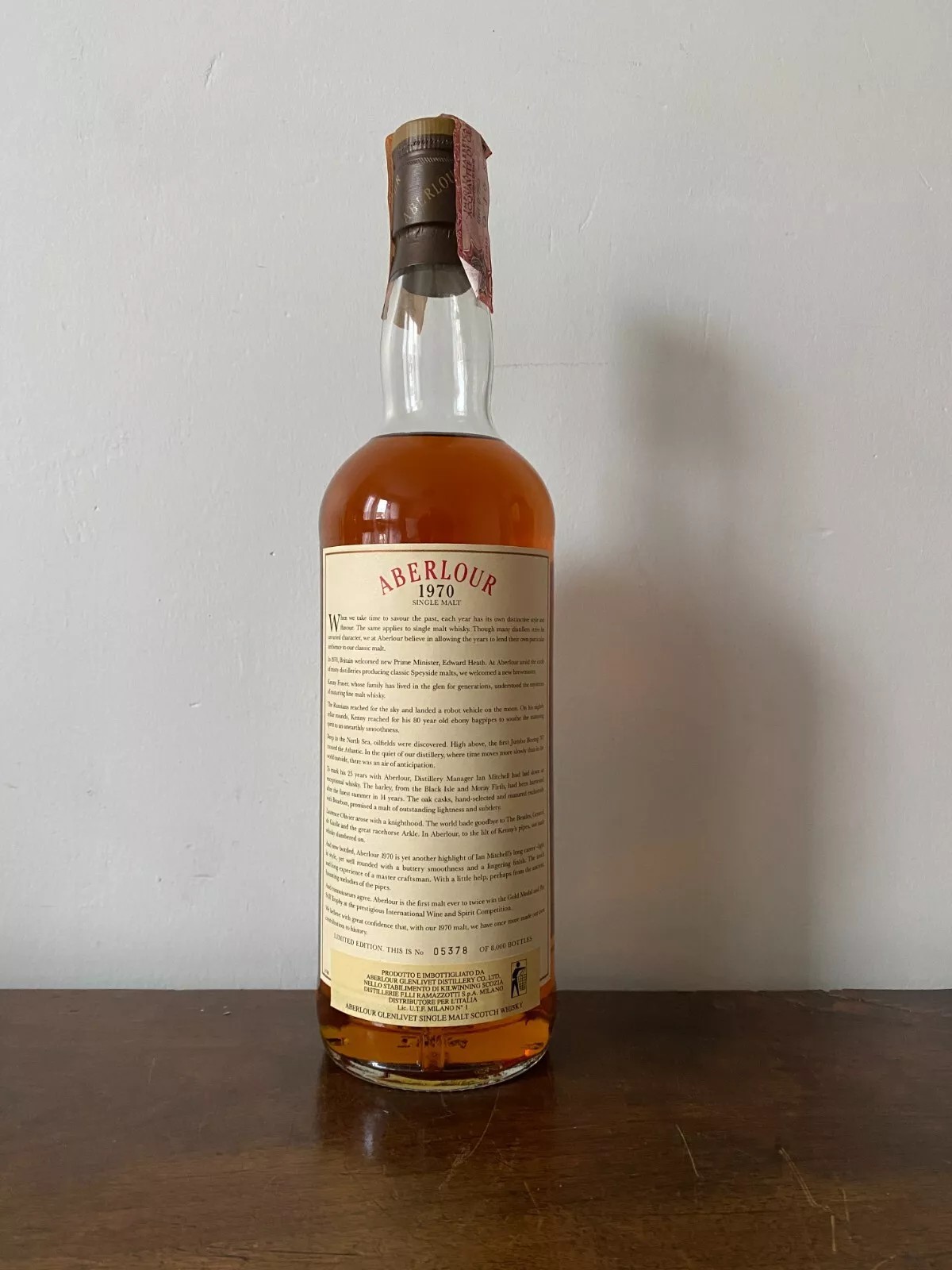 ABERLOUR 21 ANS 1970-1991 43% 70 CL – Image 5