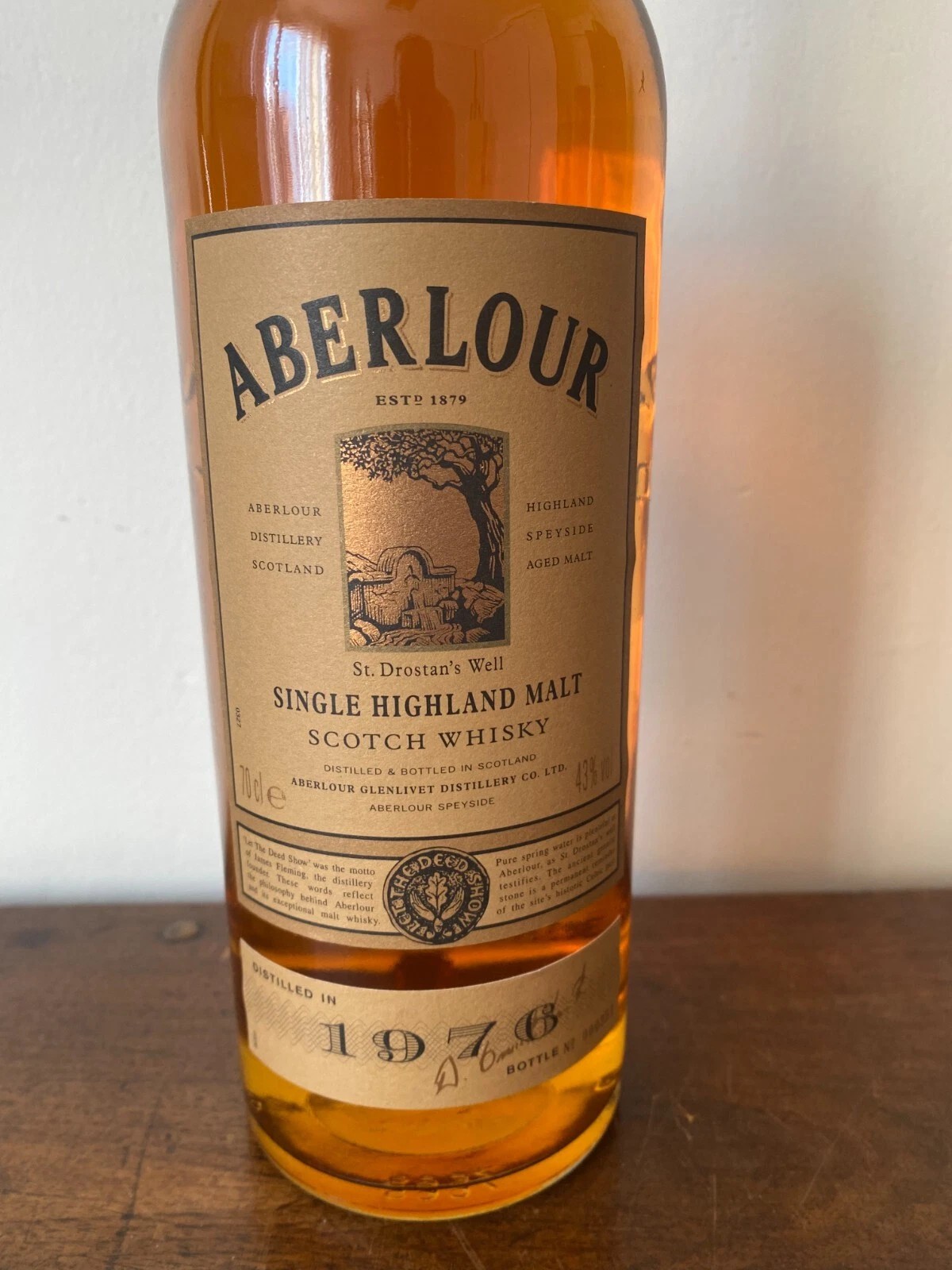 ABERLOUR 22 ANS 1976-1988 43% 70 CL – Image 4