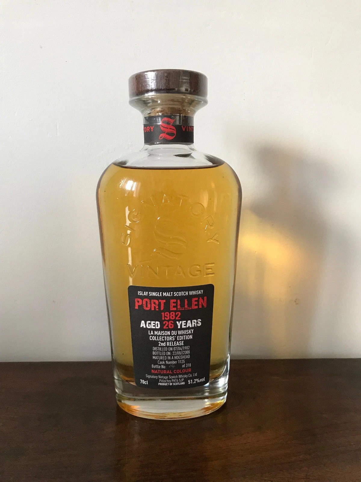 PORT ELLEN 26 ANS 1982 Alc 51,2% 70CL – Image 2