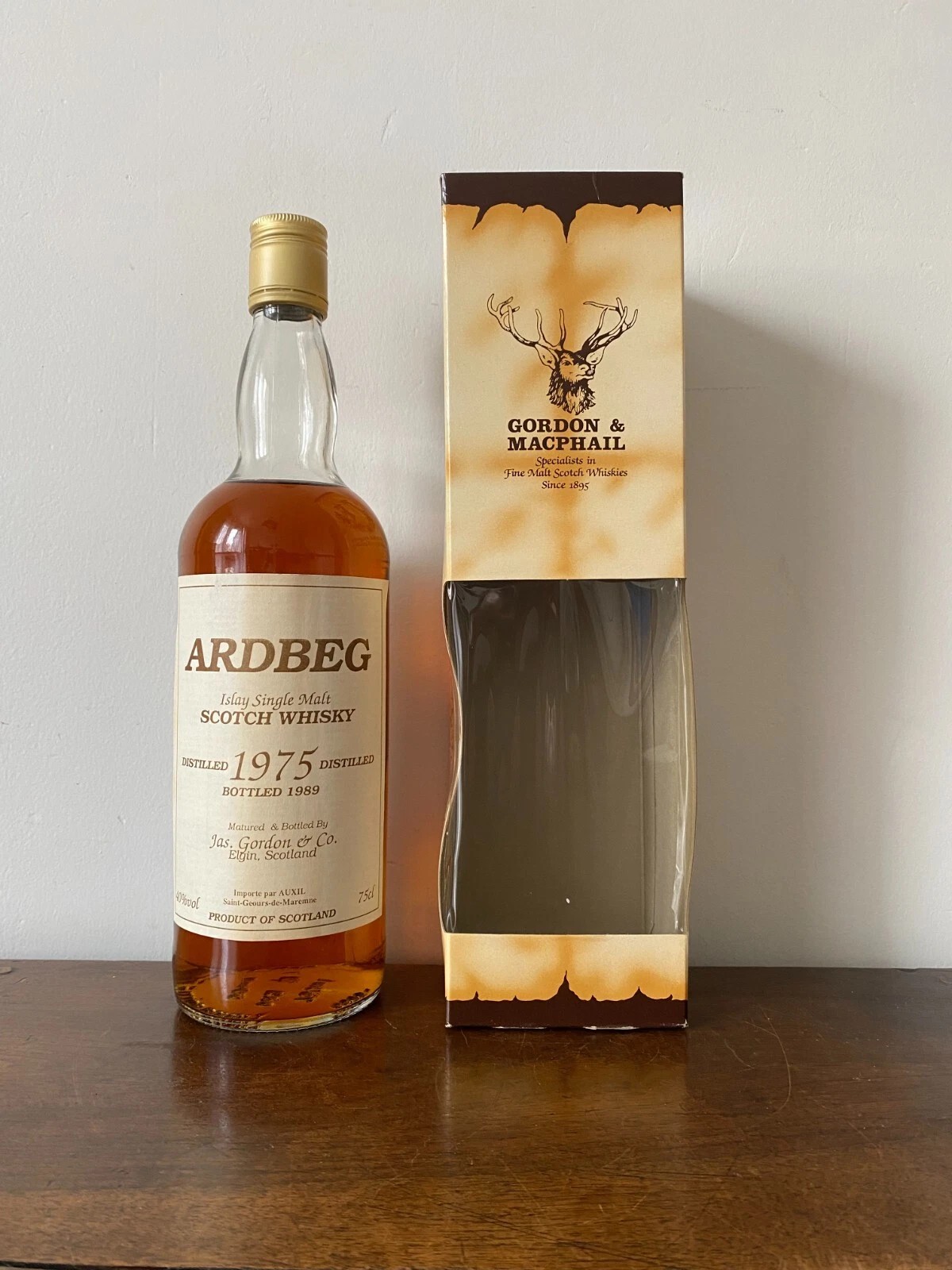 ARDBEG 14 ANS 1975 G&M 40% 75CL