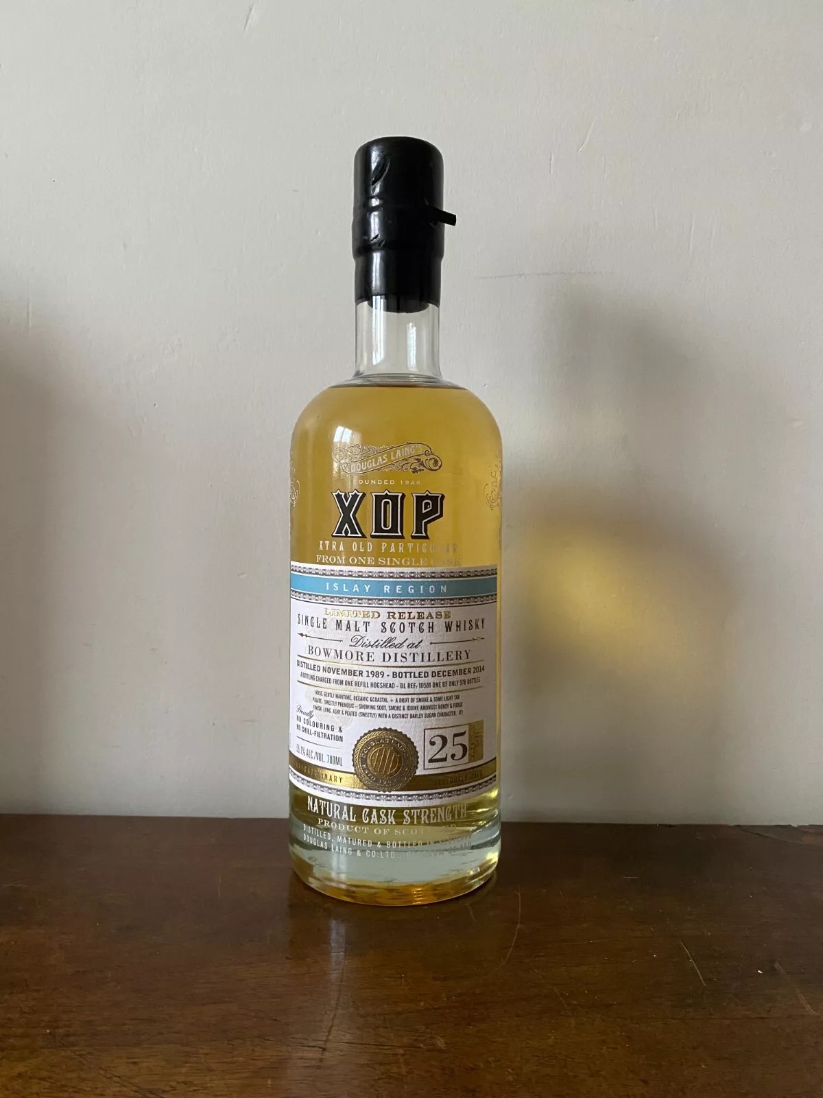 BOWMORE 25 ANS XOP 55,1% 70CL – Image 2