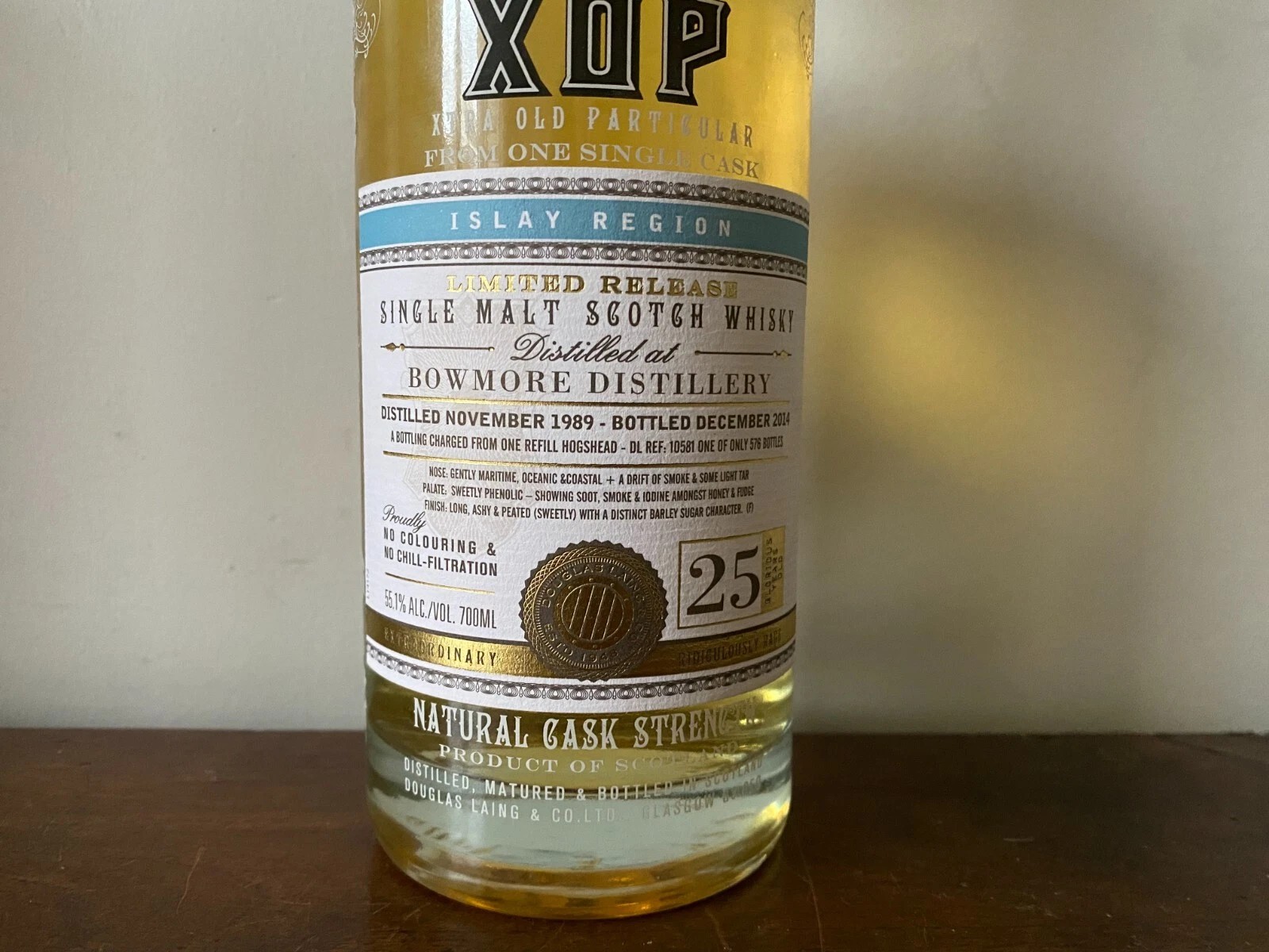 BOWMORE 25 ANS XOP 55,1% 70CL – Image 4