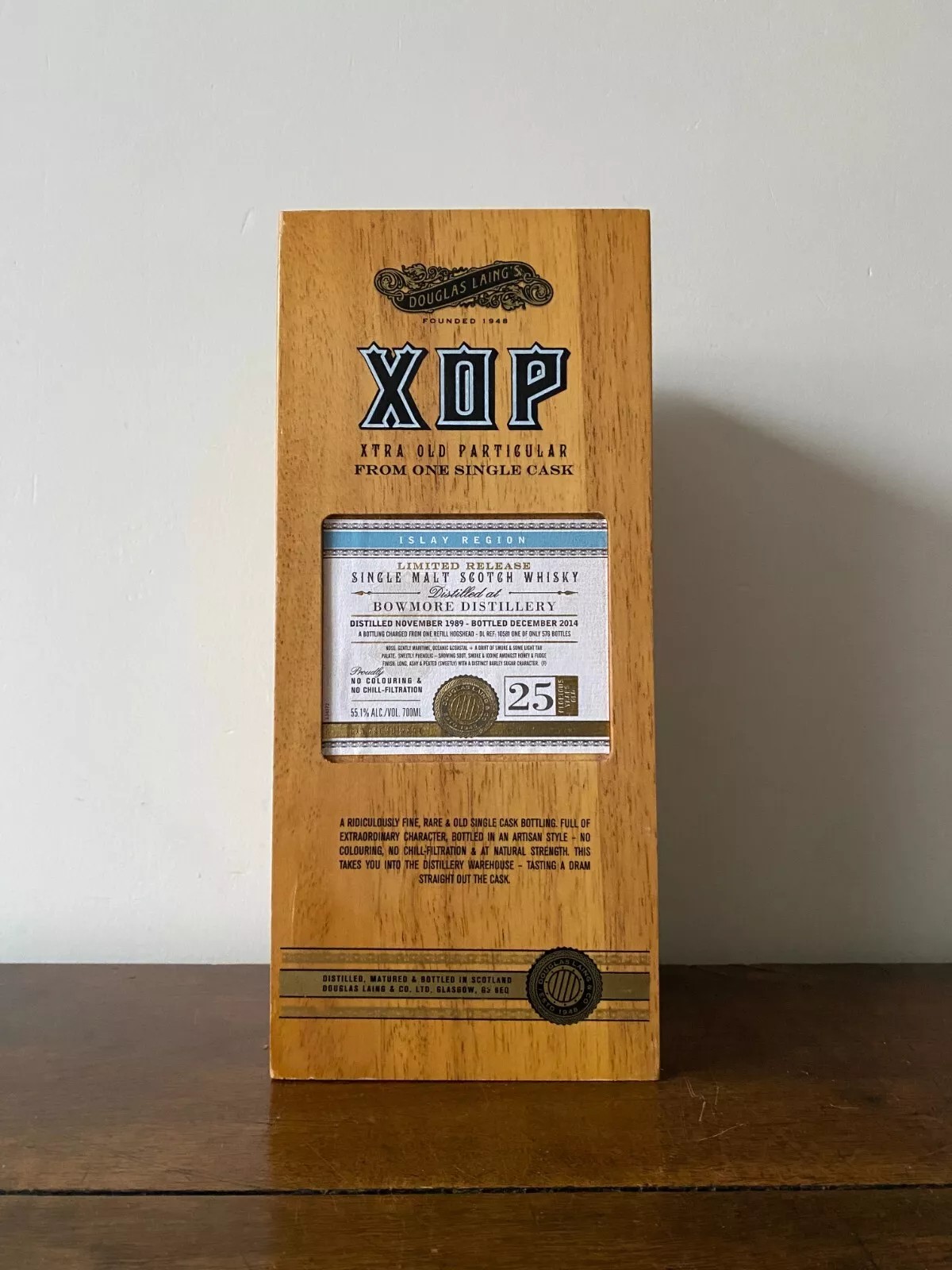 BOWMORE 25 ANS XOP 55,1% 70CL – Image 5