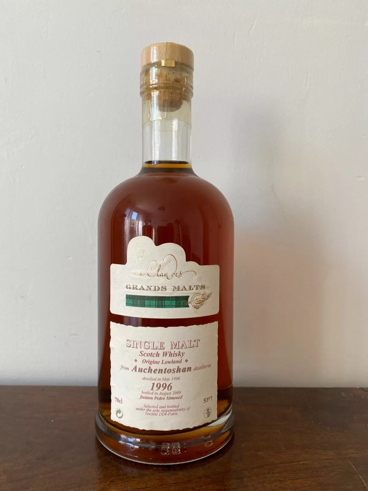AUCHENTOSHAN 12 ANS 1996 53,7% 70CL