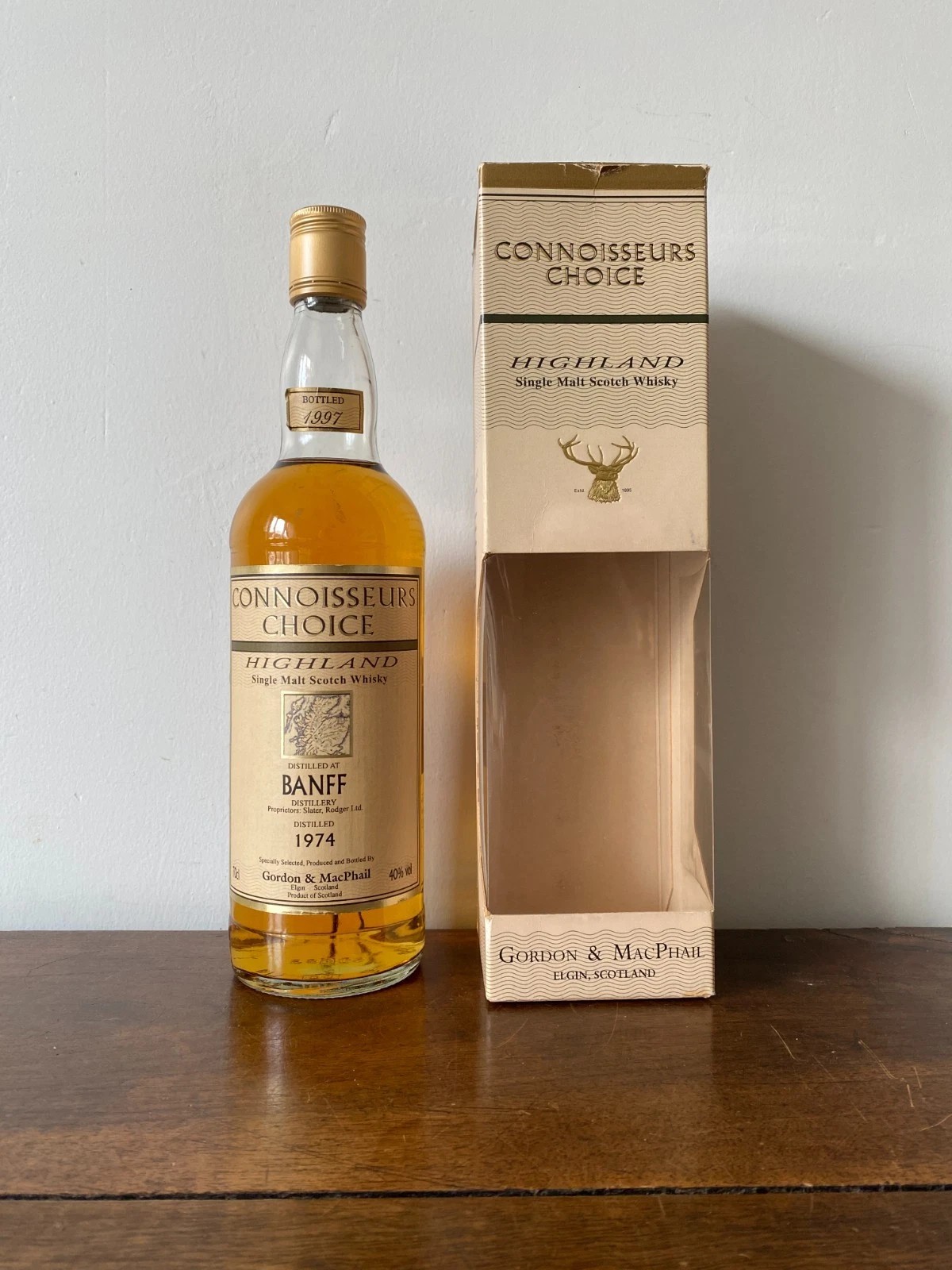 BANFF 1974 WHISKY 23 ANS 40% 70CL